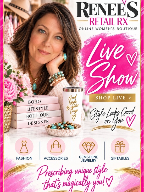 Live Show Other - ReneesRetailRx Is Live - Live Show Notification
